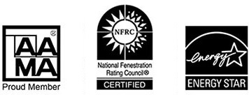 Logos AMA, NFRC, ENERGY Star.